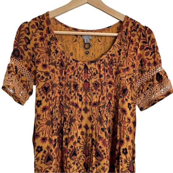 Urban Outfitters Ecote Amethyst Floral Mini Dress XS - Picture 4 of 12